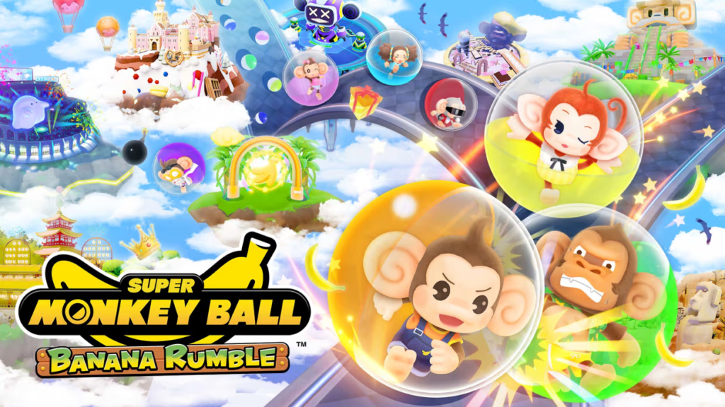 ¡Prepárense para rodar con emoción! SEGA of America desvela nuevos detalles sobre Super Monkey Ball Banana Rumble